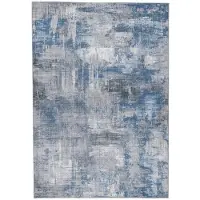 FRAAI Modern matta | Strong blå hos Volero | 160x230cm | Blå | Cotton | Rektangel | Inomhusmattor