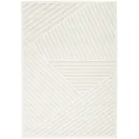 FRAAI Modern matta | Nori Lines vit hos Volero | 140x200cm | Vit | Rektangel | Inomhusmattor