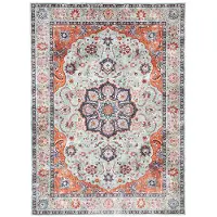 FRAAI Vintage matta | Imagine Medaillon grön hos Volero | 160x230cm | Grön | Rektangel | Inomhusmattor