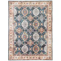 FRAAI Vintage matta | Imagine Oriental Rustik hos Volero | 200x290cm | Blå | Rektangel | Inomhusmattor