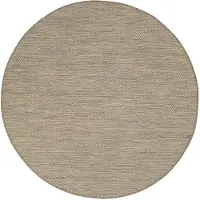 FRAAI Rund utomhusmatta | Malta Arrow natur hos Volero | Ø 160cm | Creme | Rund | Utomhusmattor