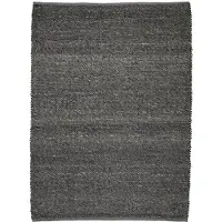 NATURL. Ullmatta | Feline antracit/melerad hos Volero | 280x380cm | Antracit | Cotton | Rektangel | Inomhusmattor