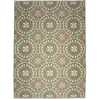 FRAAI Utomhusmatta | Ranch Mandala grön hos Volero | 240x340cm | Grön | Rektangel | Utomhusmattor