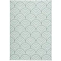 De Onlinewinkelier b.v. Utomhusmatta | Summer Arch grön hos Volero | 160x230cm | Grön | Rektangel | Utomhusmattor