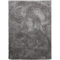 NATURL. Fluffig matta | Blaze grå hos Volero | 80x150cm | Grå | Rektangel | Inomhusmattor