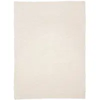 NATURL. Ullmatta | Feline vit hos Volero | 80x150cm | Vit | Cotton | Rektangel | Inomhusmattor