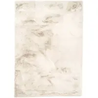 NATURL. Fluffig matta | Comfy Supreme gräddvit hos Volero | 230x330cm | Creme | Cotton | Rektangel | Inomhusmattor