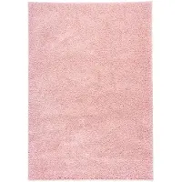 NATURL. Fluffig matta | Lofty rosa hos Volero | 230x330cm | Rosa | Jute | Rektangel | Inomhusmattor