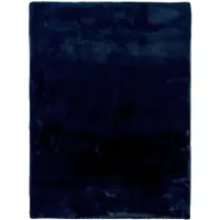 NATURL. Fluffig matta | Comfy Supreme blå hos Volero | 160x230cm | Blå | Rektangel | Inomhusmattor