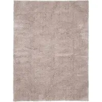 NATURL. Fluffig tvättbar matta | Ziggy beige hos Volero | 120x170cm | Beige | Rubber (TPR) | Rektangel | Inomhusmattor