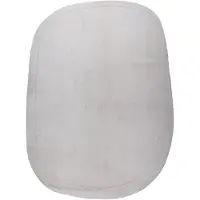 FRAAI Organisk matta | Halo Pebble grå hos Volero | 230x330cm | Grå | Rubber (TPR) | Fria former | Inomhusmattor