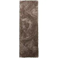 NATURL. Tvättbar löpare | Blaze taupe hos Volero | 80x200cm | Taupe | Löpare | Inomhusmattor