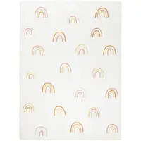 Little Olly Tvättbar barnmatta | Evi Rainbow flerfärgad hos Volero | 160x230cm | Flerfärgad | 3D | Mesh | Rektangel | Barnkläder