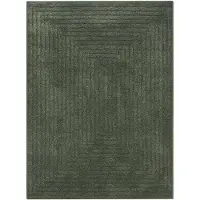 FRAAI Skandinavisk matta | Lova Frames grön hos Volero | 80x150cm | Grön | Nylon | Rektangel | Inomhusmattor