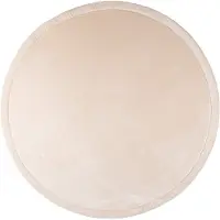 Little Olly Rund lekmatta | Jip beige hos Volero | Ø 140cm | Beige | 3D | Mesh | Rund | Barnkläder