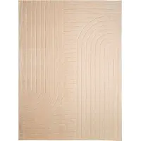 FRAAI Skandinavisk matta | Charm Arches beige hos Volero | 80x150cm | Beige | Rubber (TPR) | Rektangel | Inomhusmattor