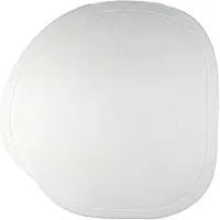 FRAAI Organisk matta | Halo Stone gräddvit hos Volero | Ø 160cm | Creme | Rubber (TPR) | Fria former | Inomhusmattor