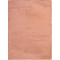 NATURL. Mjuk fluffig matta | Cozy rosa hos Volero | 230x320cm | Rosa | Cotton | Rektangel | Inomhusmattor