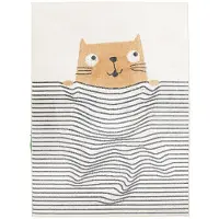 Little Olly Tvättbar barnmatta | Ravi Cat flerfärgad hos Volero | 120x170cm | Flerfärgad | Rektangel | Barnkläder