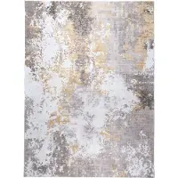 FRAAI Modern matta | Sarge taupe/gul hos Volero | 160x230cm | Gul | Rektangel | Inomhusmattor