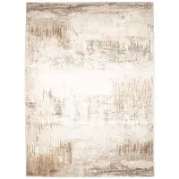 Studio Clarice Abstrakt matta | Xavier Scratch taupe/grå hos Volero | 133x195cm | Grå | Rektangel | Inomhusmattor