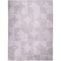 FRAAI Abstrakt utomhusmatta | Groovy Tiles grå hos Volero | 160x230cm | Grå | Rektangel | Utomhusmattor