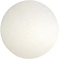 FRAAI Rund skandinavisk matta | Charm Waves vit hos Volero | Ø 160cm | Vit | Rubber (TPR) | Rund | Inomhusmattor