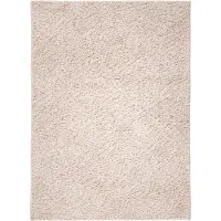 NATURL. Fluffig matta | Bobby gräddvit hos Volero | 80x150cm | Creme | Rektangel | Inomhusmattor