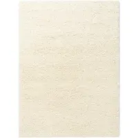 NATURL. Fluffig matta | Wish gräddvit hos Volero | 200x290cm | Creme | Jute | Rektangel | Inomhusmattor