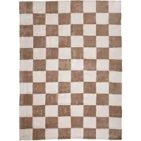 FRAAI Rutig matta | Blox beige hos Volero | 200x290cm | Beige | Rektangel | Inomhusmattor