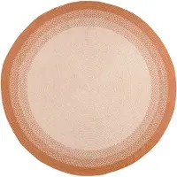 Studio Clarice Rund utomhusmatta | Florence terrakotta hos Volero | Ø 230cm | Terra | Rund | Utomhusmattor