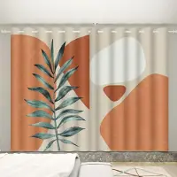 Yiran Furniture Gardin Ins Style Flickrum Rum Nordisk Modern Enkel Hög Skuggning Gardin Värmeisolering Perforerad Tjock Mörkläggningsdraperi W55 X H120cm X 2&Grommet Top gray