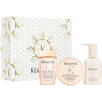 Kérastase Gloss Cream Trio XMas Set - Geschenkset für langes, zu frizz neigendem Haar Hårvårdsset 1 st