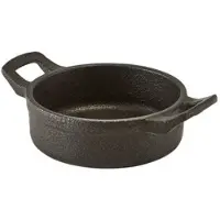 Genware Mini Gjutjärn Fat 11 x 3.5 Cm