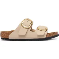 Birkenstock Tofflor Arizona Big Buckle flickor - Beige - 26