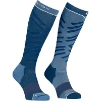 Ortovox - Toppturskläder - Ski Tour Long Socks M Blue Nunatak för UnisexUll - Storlek 42-44 - Blå