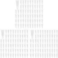 Typecat 300 Pcs 10Ml Distribution Bottle Lip Gloss Tubes, Empty Clear Lotion Containers Tubes for Cosmetics DIY, Oblique Mouth
