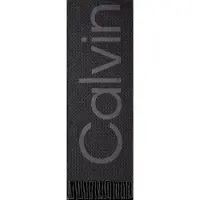 Calvin Klein Halsduk 'BOLD' grå / svart