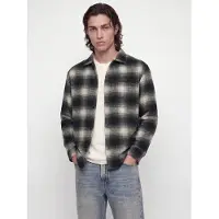 Jack & Jones Skjorta 'JJESOHO OLLIE' grå / antracit / ljusgrå