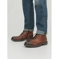 Jack & Jones Boots med snörning 'Howard' konjak
