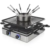 Princess 01.162670.01.001 Raclette 8 pannor, 8 fonduegafflar
