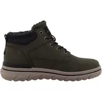 Tom Tailor Boots med snörning mörkgrön
