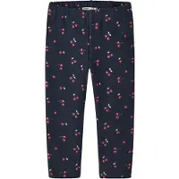 Name it Leggings 'NMFOMER' mörkblå / khaki / körsbärsröd