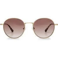 Kapten & Son Solglasögon 'London Gold Brown Gradient' brun / guld / rödviolett / svart