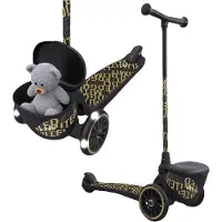 ScootAndRide Highway Kick 2 Livsstil - Black/Gold - - One Size - Sparkcykel