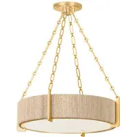 Hudson Valley Lighting Quebec takkrona guld