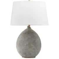 Hudson Valley Lighting Denali bordslampa grå