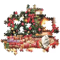Clementoni Pussel 1000 bitar: Julkollektion – Christmas By The Fire