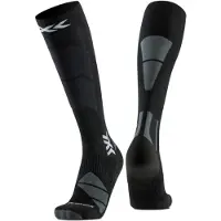 X-socks - Skidstrumpor - Ski Perform Merino Black/Grey för UnisexUll - Storlek 39-41 - Svart