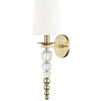 Hudson Valley Lighting Persis vägglampa antik mässing